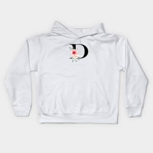 LETTER MONOGRAM D Kids Hoodie